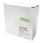 Okin 11355 Compatible LW Labels 51 x 19mm 500pcs/per roll - Removable White