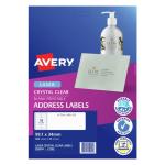 AVERY CLEAR LABEL L7562-25 25 SHEETS