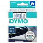 Dymo S0720690  TAPE D1 9MMX7M BLU/WHT