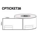 Peacock Bros CPTICKET38 Direct Thermal Courier Labels 100mm x174mm - 330 labels per roll on a 38mm core, outside wound (Courier Post and similar) Courier Post Label