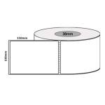 Peacock Bros Thermal Transfer 100mmx150mm 38mm core 400/roll. Permanent.