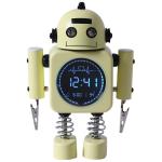 Laser ALC-KROBOT-YL Kids Robot Alarm Clock Yellow