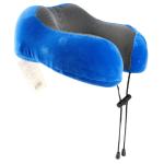 Laser Memory Foam Deluxe Neck Pillow Blue