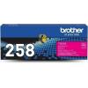 Brother TN258M Toner Cartridge - Magenta 1000 Pages - for Brother MFCL3755CDW / HLL3240CDW / DCPL3560CDW / HLL8240CDW / MFCL3760CDW / MFCL8390CDW Printer