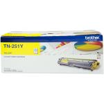 Brother TN251Y Toner Cartridge - Yellow 1400 Pages - for Brother HL3150CDN / HL3170CDW / MFC9140CDN / MFC9340CDW Printer