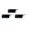 HP 202A Toner Commercial Pack - Black - 3 Pack 1400 Pages - for HP Colour LaserJet Pro M254dw / M254nw / MFP M280nw / MFP M281fdn / MFP M281fdw Printer