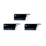 HP 416X Toner Commercial Pack - Black - 3 Pack High Yield - 6000 Pages - for HP Colour LaserJet Pro M454dn / M454dw / M454nw / MFPM479fdw / MFP M479fnw Printer