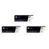 HP 206X Toner Commerical Pack - Black - 3 Pack 3150 Pages - for HP Colour LaserJet Pro MFP M282nw / MFP M283fdn / MFP M283fdw Printer