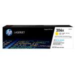 HP 206X Toner Cartridge - Yellow 2450 Pages - for HP Colour LaserJet Pro MFP M282nw / MFP M283fdn / MFP M283fdw Printer