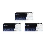 HP 134A Toner Value Pack - Black - 3 Pack for HP LaserJet M209dwe / MFP M234DWE / MFP M234SDWE Printer