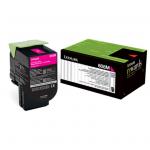 Lexmark 80C80M0 808M Return Program Toner Cartridge - Magenta