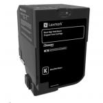 Lexmark Return Program Toner Cartridge - Black High Yield - for CX725
