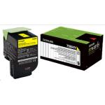 Lexmark Toner Cartridge - Yellow Extra High Yield - 4K - for CS510