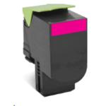 Lexmark 808SME Toner Cartridge - Magenta Standard Yield - 2K