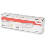 Oki 46861309 Original Toner Cartridge - Yellow 10000 Pages - Standard Yield - for C834 - LED