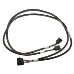 Lenovo 01KN060 IBM Cable SAS Internal 1xSFF-8634 Dual Plug Straight to 2xSFF-8643 Straight - FRU