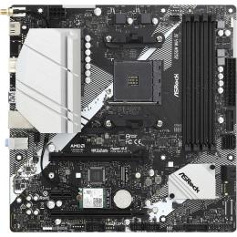 ASRock B550M WIFI SE MATX Motherboard For AMD Ryzen 3rd Gen 5000 Series, Socket AM4,B550, 4XDDR4 Dimm, M.2, Back I/O: 6 XUSB, PS2, HDMI, Lan, HD Audio, Internal I/O: 2XUSB 2.0, 2XUSB 3.2,