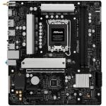 ASRock B860M-X WiFi MATX Motherboard For Intel 15th GEN B860, 2x M.2, 2x DDR5, 1x Internal USB 3.2 Header, 2x Internal USB 2.0 Header, 1x Internal Type C Header, Wifi 6E + BT