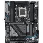 Gigabyte X870 GAMING X WIFI7 ATX Motherboard AMD Socket AM5 - X870 Chipset - Supports AMD Ryzen 9000 / 8000 / 7000 Series Processor - PCIe 5.0, 3x M.2, 4x DDR5 Dimm, Back I/O: 8x USB, 2x Type C, HDMI, Lan, HD Audio, 2x Internal USB Header,