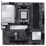 MSI PRO B850M-A WIFI MATX Motherboard For AMD Socket AM5 - B850 Chipset, Supports AMD Ryzen 9000 / 8000 / 7000 Series Processor, PCIE 5.0, 2xM.2, 4x DDR5, 2x Internal USB 2.0 Header, 1x Internal USB 3.2 Header, 1x Internal Type C Header. 5G