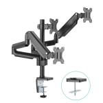 mbeat ACA-MMA-TGC01K Mbeat activiva ErgoLife Triple Monitor Screen Gas Spring Monitor Arm