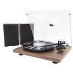mbeat MB-PT-28 Hi-Fi Bluetooth Turntable with Bookshelf Speakers