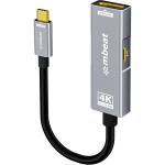 mbeat Tough Link USB-C to DP Adapter with 100W PD - Space Grey