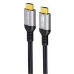 mbeat Tough Link 1.5m Certified 8K HDMI Cable - Space Grey
