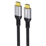 mbeat Tough Link 3m Certified 8K HDMI Cable - Space Grey