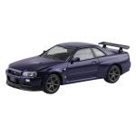 Aoshima 3-20046  1/32 NISSAN R34 GT-R(PURPLE)