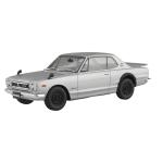 Aoshima 3-6589  1/24 SKYLINE HT 2000 GT-R 1970 SILVER