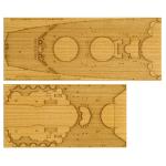 Tamiya Detail-Up Parts Series - Japanese Battleship Yamato Deck Sheet