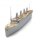 Academy - 1/400 - R.M.S Titanic Premium With LED