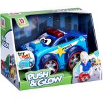 BB JUNIOR 16-89004 BB JUNIOR: PUSH & GLOW POLICE CAR