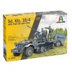 Italeri 1-6395  1/35 SDKFZ 10/4- FLAK30 W/CREW