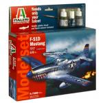 Italeri - 1/72 - P-51 D Mustang Model Set