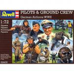 Revell - 1/72 - Pilots & Ground Staff - Luftwaffe WWII