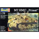 Revell - 1/76 - M-7 105Mm - "Priest"