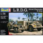 Revell - 1/76 - L.R.D.G. 30cwt Chevrolet & Jeep