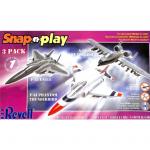 Revell - 1/100 - Snap Fit Pack of 3 Planes