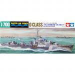 Tamiya Water Line Series No.904 - 1/700 - British Destroyer - O Class