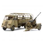 Tamiya Military Collection Series No.10 - 1/35 - German 3.5 Ton Truck AHN w/3.7cm Flak 37 AA Gun