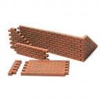 Tamiya Military Miniature Vehicle Series No.8 - 1/48 - Brick Wall / Sand Bag & Barricade Set