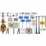 Tamiya Military Miniature Series No.9 - 1/48 - Road Sign Set