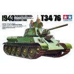 Tamiya Military Miniature Series No.59 - 1/35 - Russian Tank T-34/76 1943 Production Model