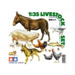 Tamiya Military Miniature Series No.128 - 1/35 - Livestock Set