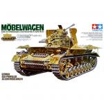 Tamiya Military Miniature Series No.237 - 1/35 - Mobelwagen - Sd.Kfz.161/3 Mobelwagen 3.7cm Flak auf Fgst Pz.Kpfw.IV(sf)