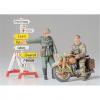 Tamiya Military Miniature Series No.241 - 1/35 - German Motorcycle Orderly Set Tamiya Military Miniature Series No.241 - 1/35 - German Motorcycle Orderly Set