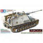 Tamiya Military Miniature Series No.335 - 1/35 - German Self Propelled Heavy Anti-Tank Gun Nashorn 8.8cm Pak43/1 auf Geschutzwagen III/IV - Sd.Kfz.164