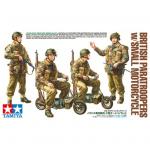 Tamiya Military Miniature Series No.337 - 1/35 - British Paratroopers with Small Motorcycle